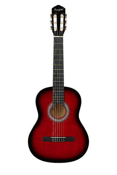 Campbell CE-55RD Kırmızı Klasik Gitar Seti 4/4 ( Taşıma kılıfı, Gitar askısı, Tuner, Metod ve Pena Hediyeli)