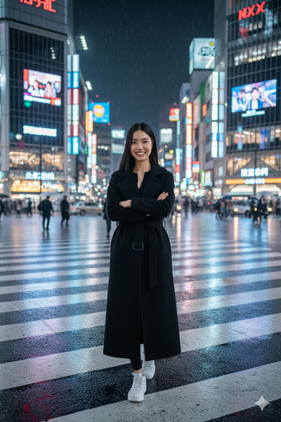 LİMABEL Csmn Black Coat with Belted Pockets Knee-Length Long Cashmere Winter Women's Coat-5