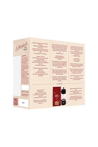 The Whirl Filtre Balanced 423°F Çekilmiş Kahve 250 gr + French Press Hediyeli