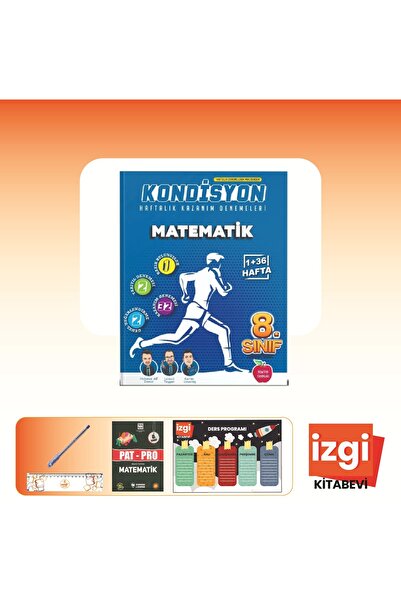 Newton Yayınları 8.Sınıf Kondisyon Matematik Soru Bankası