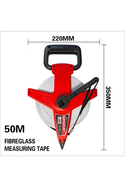 WISEUP 50m fiberglass mesh meter.
