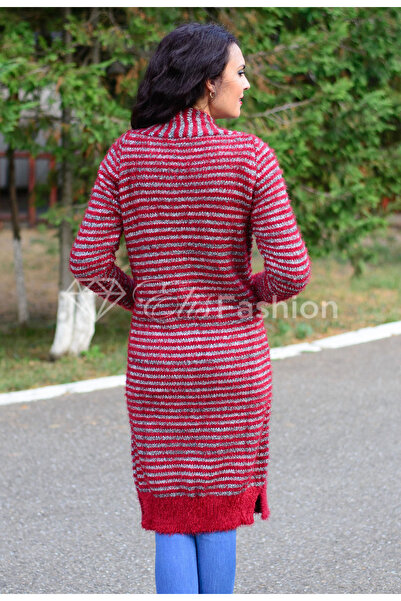 Elis Fashion Red Emotion Cardigan
