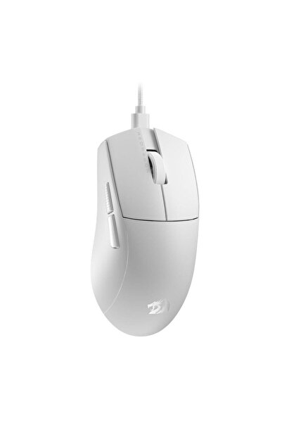 REDRAGON Mouse gaming K1ng 1K, mouse cu fir, 12400 DPI, alb