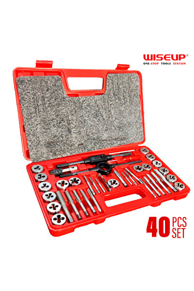 WISEUP طقم قلووظ / حدة تسنين 40 قطعة