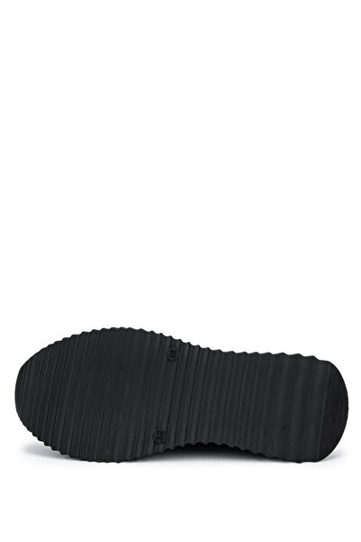 Tamer Tanca Kadın Hakiki Deri Siyah Sneakers & Spor Ayakkabı