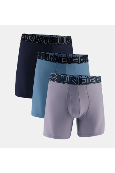 Under Armour Erkek UA Tech Mesh -Solid 6 in 3'lü İç Giyim 1383884-024