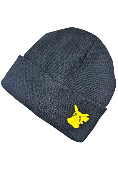 Buki'nin Atölyesi Beretă cu figurină Pikachu Pokemon Dimensiune standard Compatibilă cu copii și adulți