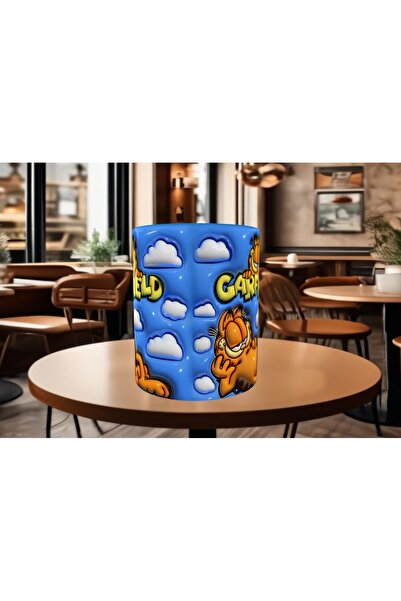 Mugs and love Garfield yaramaz kedi kaliteli porselen kupa