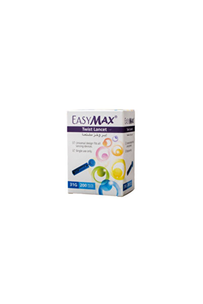 Easy Max 25% Discount EASYMAX Lancets 200 PCS
