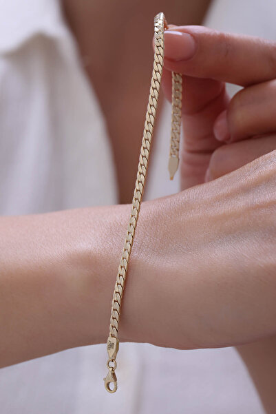 YAVUZ KUYUMCULUK 14 Ayar Altın Sık Gurmet Bileklik