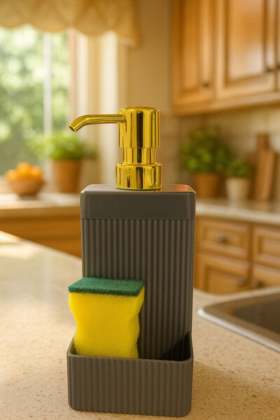 SİHİRLİ AYAKLAR Liquid Soap Dispenser with Sponge Chamber 550ml