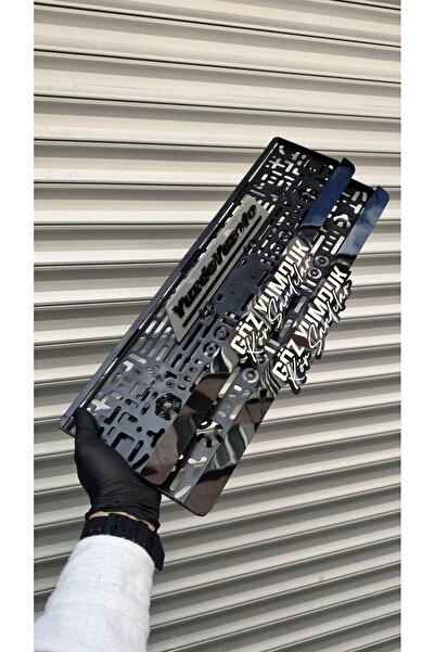 3M Lazerli Pleksi Özel Logolu Plakalık 2 Adet GÖZ YUMDUK KÖR SANDILAR