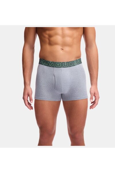 Under Armour Erkek UA Cotton 3" Boxerjock - 3'lü Paket 1383891-035