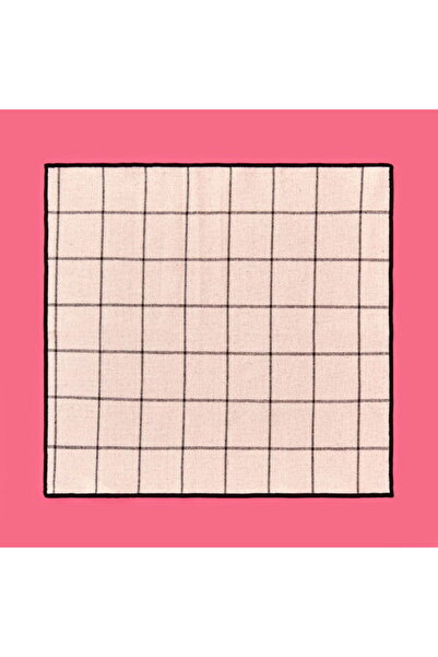 My Home Myhome Trallies 2-Pack Fabric Napkin - Ecru / Black - 38X38 cm