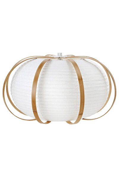 Binbirreyon Sarkıt Lamba Başlığı Kağıt ve Bambu 67cm Büyük Boy JB060