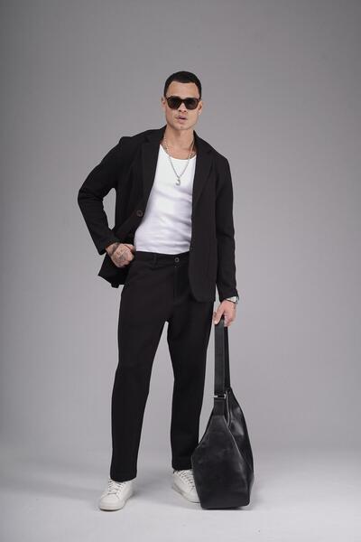 Butik Тенденція Бізнес Регулярний Сезонний Блейзер Костюм Чоловічий