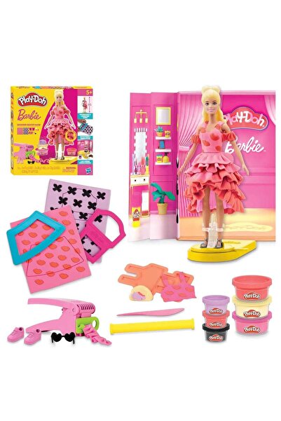 Barbie Play Doh Tasarımcı Moda Gösterisi Oyun Hamuru Seti