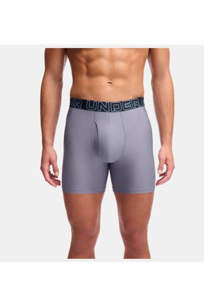 Under Armour Erkek UA Tech Mesh -Solid 6 in 3'lü İç Giyim 1383884-024