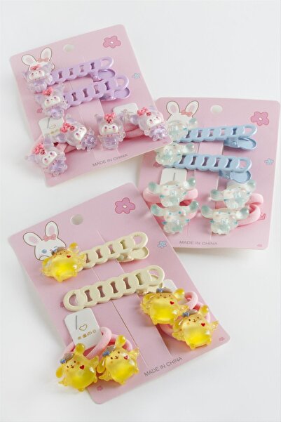 FREEDOM STOREE Cleme mixte cu cataramă elastică 6 bucăți