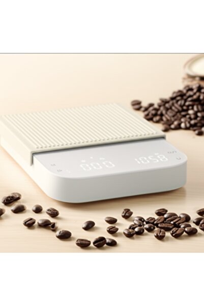 Biki ميزان قهوة رقمي قابل لإعادة الشحن (٠٫٣-٣٠٠٠ غرام) | ميزان قهوة قابل لإعادة الشحن
