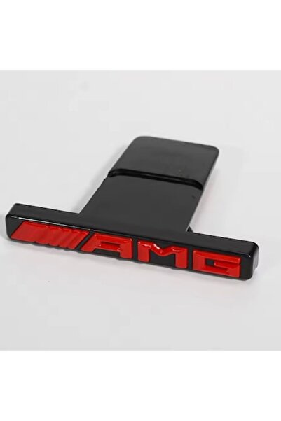 MAF Emblemă AMG pentru grila frontală Panamerican Mercedes, roșie