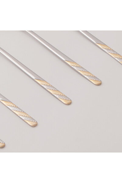 Pentola stainless steel dinner spoon set 6pcs with mirror polish 3mm