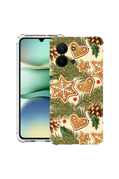 bestcase Carcasă antișoc pentru Xiaomi Redmi 15C 4G (171 mm), Xmas Pattner, 2...