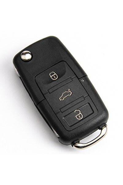 Aftermarket Key Shell for VW Bora, EOS, Golf, Jetta, Multivan, Beetle, Polo, Touran, Passat, Caddy - 3 Buttons -