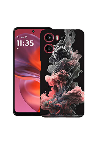 bestcase Carcasă ultra subțire TPU pentru Motorola Moto G06, culori lichide, ...