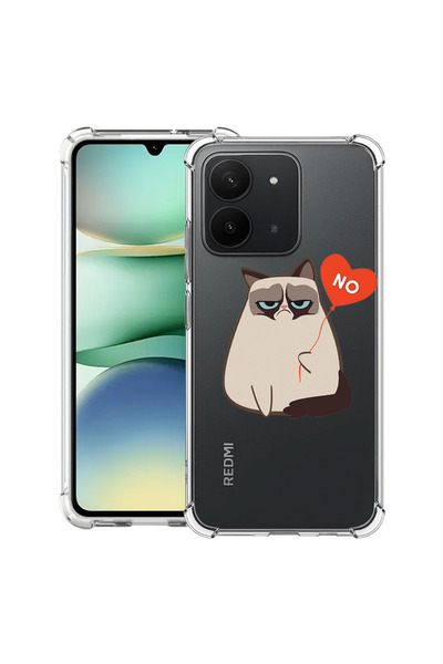 bestcase Carcasă antișoc pentru Xiaomi Redmi 15C 4G (171 mm), Meme - Grumpy S...