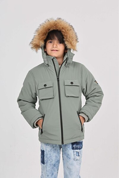 ESKİŞEHİR YUMURCAK BOY'S Hooded Coat