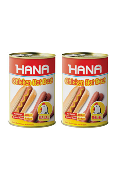 Hana HOT DOGS ( PİLİÇ SOSİS ) 400 GR X2 ADET
