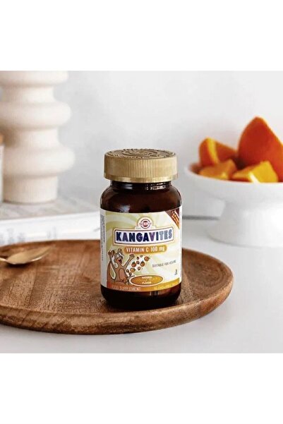 Solgar كانجافايتز فيتامين سي قابل للمضغ 100 ملغ 90 قرص 2 قطعة