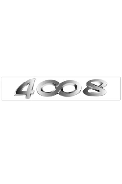 MAF Emblema Peugeot 4008, argintie