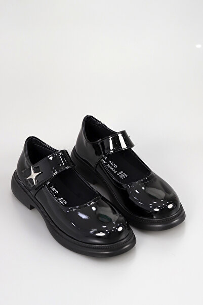 kajal ayakkabı DVMD 2680 Лоуфър с нисък ток и метална катарама