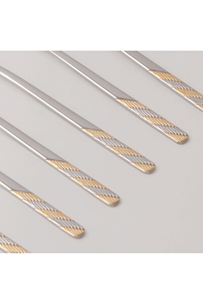 Pentola stainless steel dinner fork set 6pcs with mirror polish 3mm