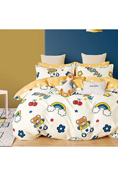 Somnart Percale Bed Linen 2Pxxl, 4 Pieces, Classic Bed Sheet 240Cm X 260Cm, D...