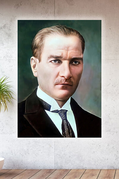 Lucena Metal Printed Ataturk Collection Painting No 31