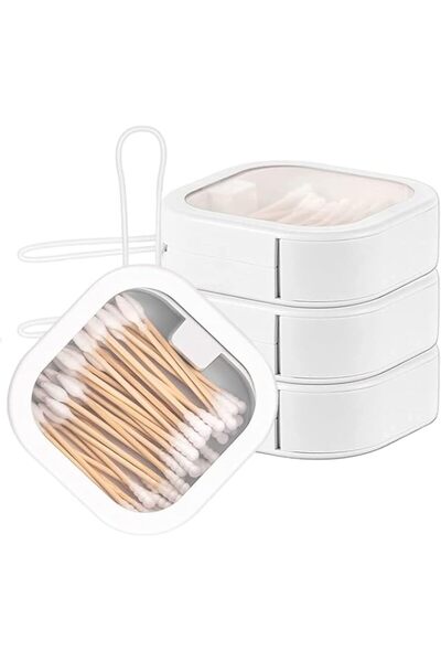 Generic 4 Pcs Hair Tie Organizer, Portable Accessory Storage Containers Small...