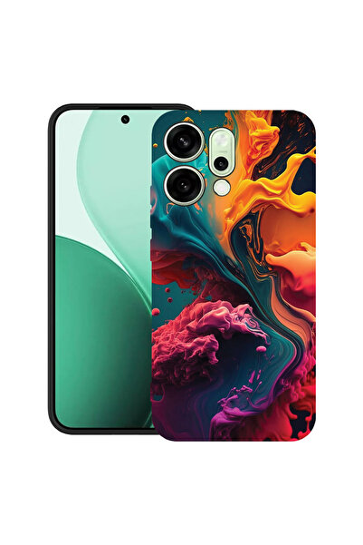 bestcase Carcasă ultra subțire TPU pentru Oppo Reno14 5G, culori lichide, 208...