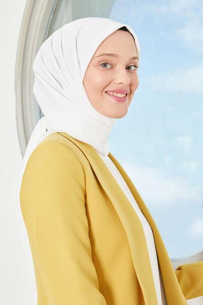 Levidor Λευκό μεταξωτό φουλάρι Medina