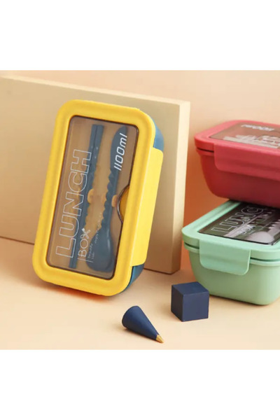 OEM Caserola alimentara portabila, 1100ml, Albastru