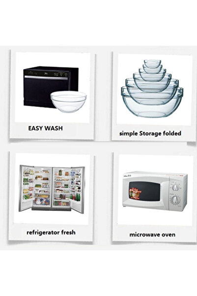 OEM Set 5 boluri din sticla cu capac din plastic, Albastru