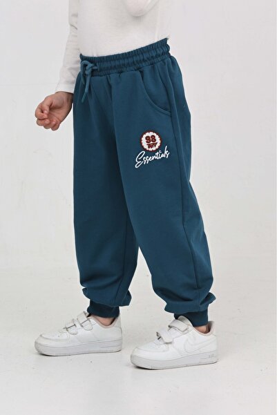 Toontoy Boy's 98 Embroidered Tracksuit Bottom