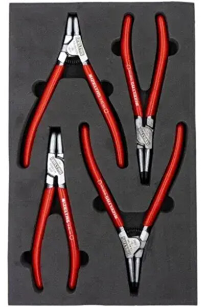İzeltaş İzeltaş 3335 00 1004 Izeltaş Circlip Plier Set 4 Pieces
