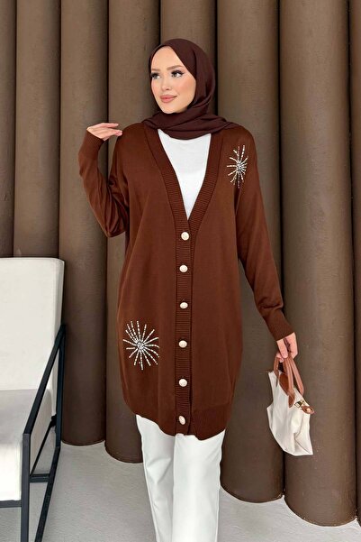 Melike Tatar Stoned Knitwear Cardigan 70-2486