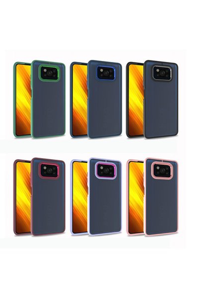 Generic Brand Poco X3 Case Joiecreatif Flora Cover - Red