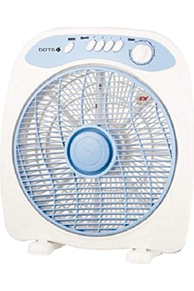DOTS Electric Table Fan - TFB-30B, White