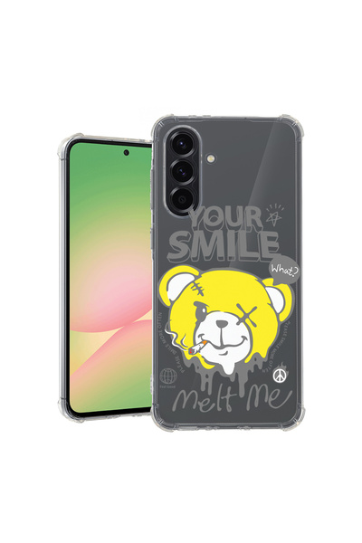 bestcase Carcasă antișoc pentru Samsung Galaxy A17 5G, Ursuleț de pluș Zâmbet...