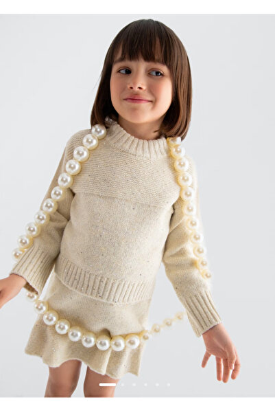 Abel & Lula Girl's Suit - Cream